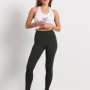 BodyTalk Γυναικείο αθλητικό ψηλόμεσο κολάν 4/4 γκρι