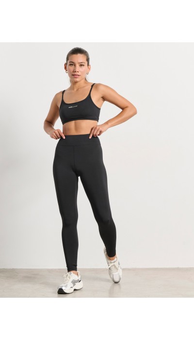 BodyTalk Γυναικείο αθλητικό ψηλόμεσο κολάν 4/4 `BDTK GYM`μαύρο