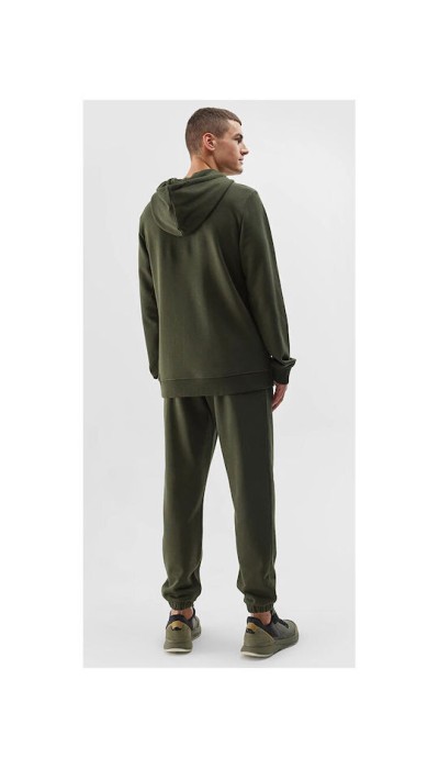 4F Ανδρικό Παντελόνι Φόρμας με λάστιχο χακί 4F Ανδρικό Παντελόνι Φόρμας με λάστιχο χακί