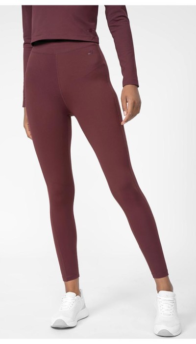 4F Γυναικείο κολάν training με 4FDry τεχνολογία Μωβ