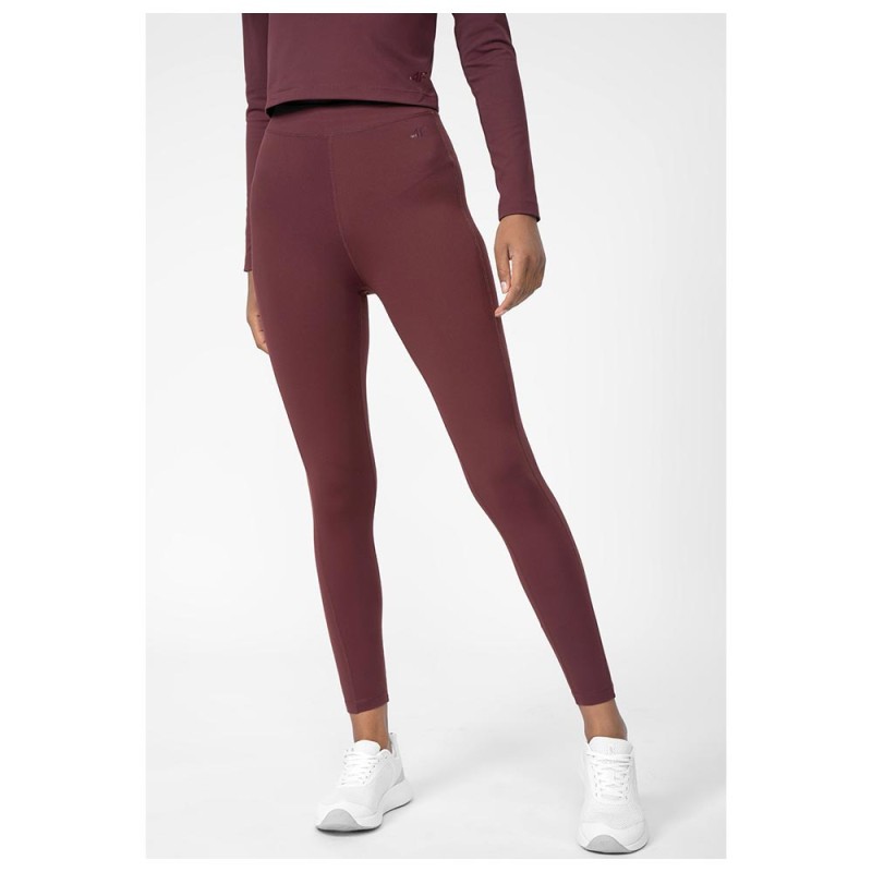 4F Γυναικείο κολάν training με 4FDry τεχνολογία Μωβ