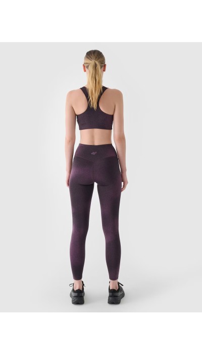 4F Γυναικείο κολάν training με 4FDry τεχνολογία Μωβ 4F Γυναικείο κολάν training με 4FDry τεχνολογία Μωβ