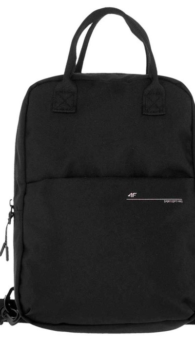 4F Γυναικεία Τσάντα πλάτης μαύρη