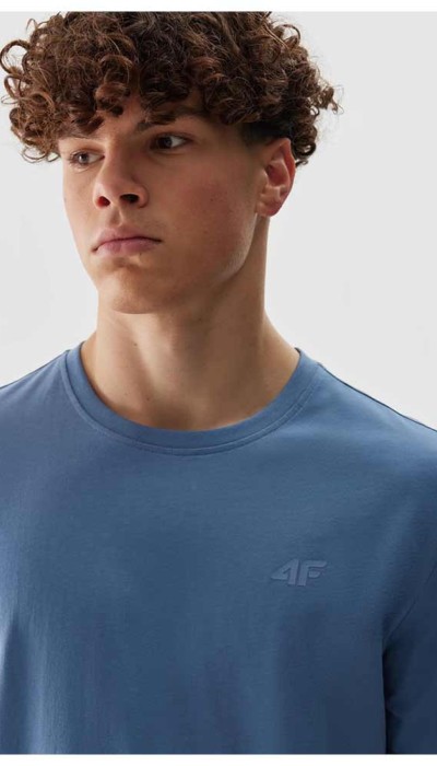 4F ανδρική κοντομάνικη μπλούζα ραφ