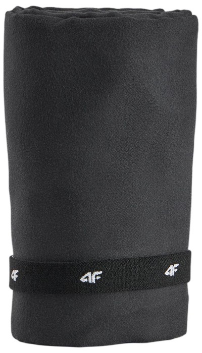 4F Πετσέτα Microfiber Μαύρη 65x90cm 