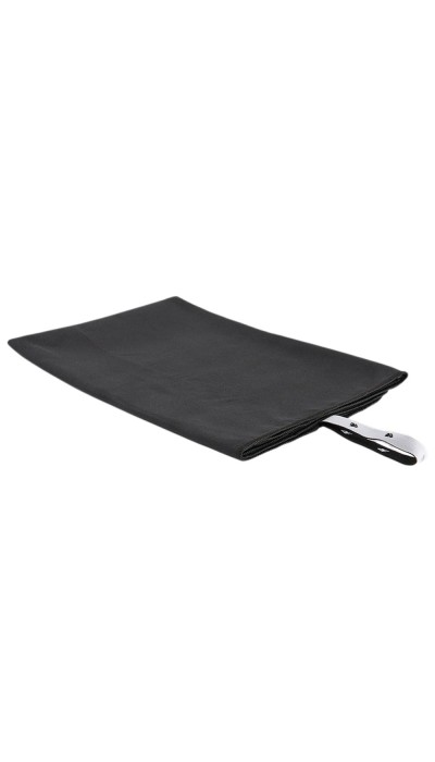 4F Πετσέτα Microfiber Μαύρη 65x90cm 