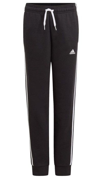 Adidas Παιδικό παντελόνι φούτερ με ρίγες μαύρο