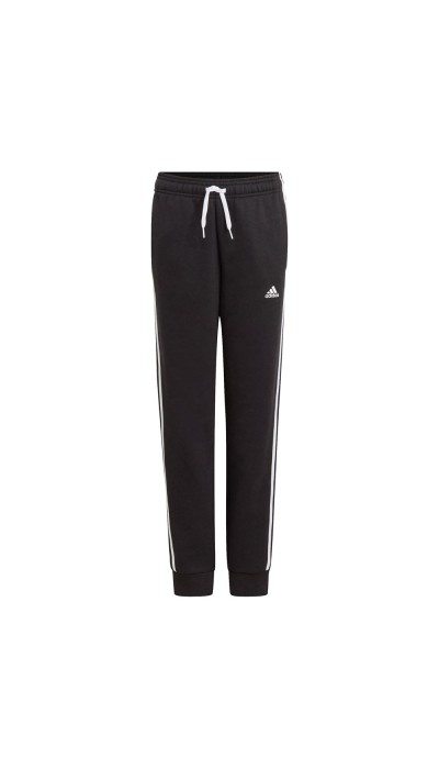 Adidas Παιδικό παντελόνι φούτερ με ρίγες μαύρο