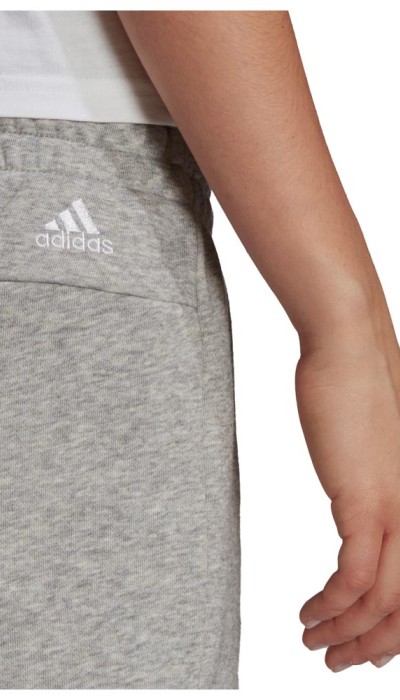Adidas Γυναικείο σορτς Ess με λογότυπο γκρι