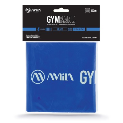 Amila Λάστιχο Αντίστασης GymBand 1.2m σκληρό μπλε
