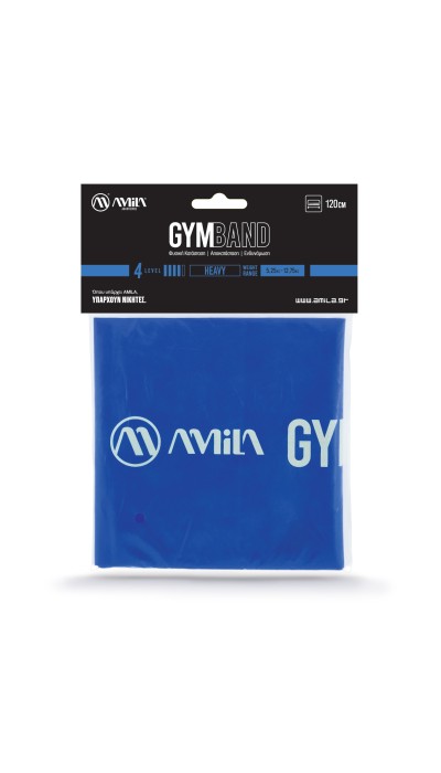 Amila Λάστιχο Αντίστασης GymBand 1.2m σκληρό μπλε