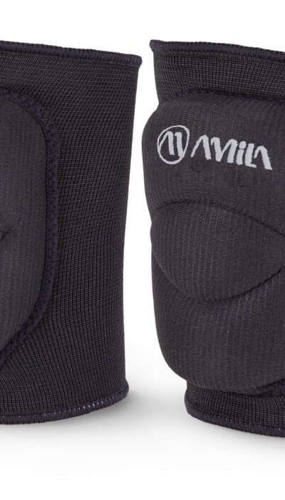 Amila Επιγονατίδες Volley με Foam Μάυρες