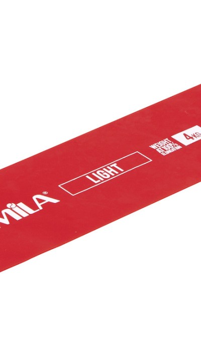 Amila Λάστιχο Γυμναστικής Loop Μαλακό Κόκκινο