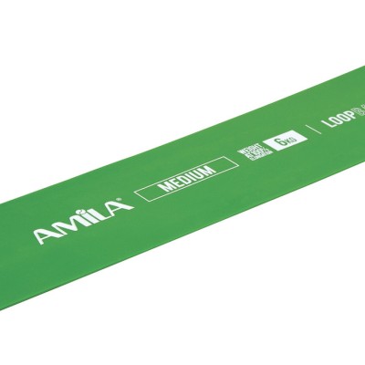 Amila Λάστιχο Γυμναστικής Loop Μεσαίο Πράσινο