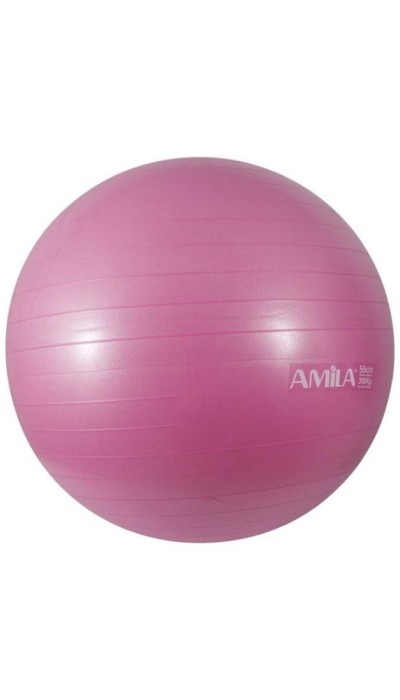 Amila Μπάλα Pilates 65CM 1350G Ροζ