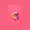 PetitBoutik Scrunchie σούρα μαλλιών Pink Hearts Pixel PetitBoutik Scrunchie σούρα μαλλιών Pink Hearts Pixel