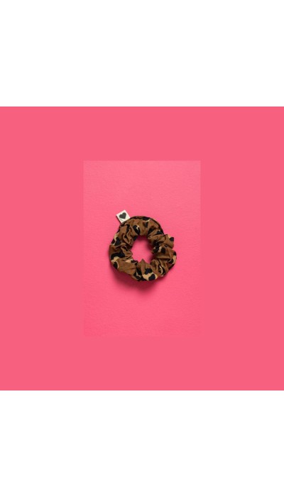 PetitBoutik Scrunchie σούρα μαλλιών Leopar Animal Print