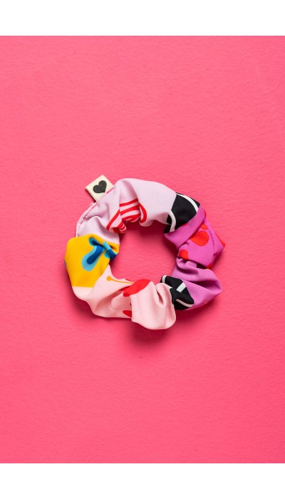 PetitBoutik Scrunchie σούρα μαλλιών Pink