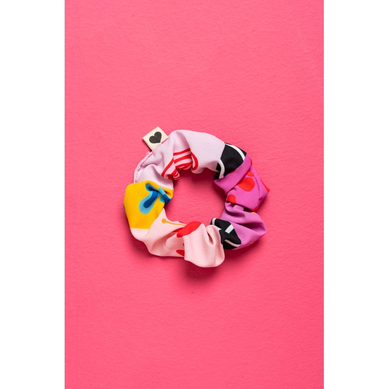 PetitBoutik Scrunchie σούρα μαλλιών Pink