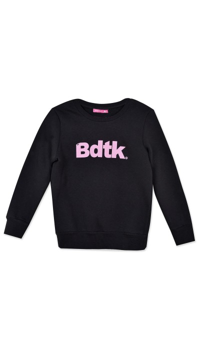 BodyTalk Παιδική μπλούζα φούτερ για κορίτσια μαύρη BodyTalk Παιδική μπλούζα φούτερ για κορίτσια μαύρη