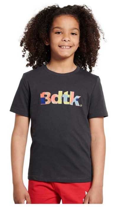 BodyTalk Παιδική κοντομάνικη μπλούζα γκρι