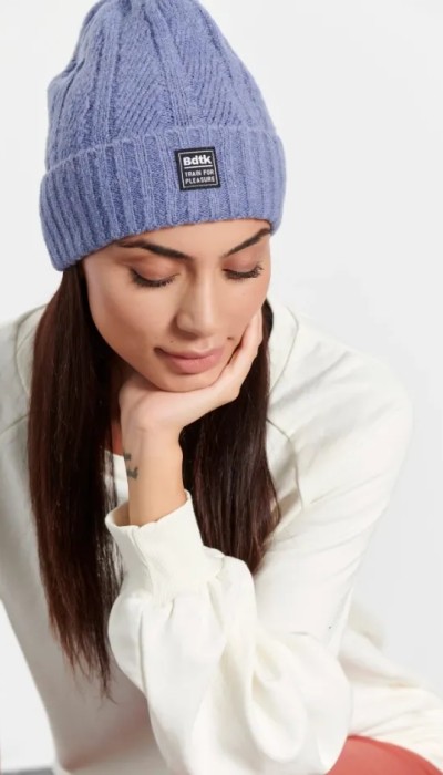BodyTalk Unisex Σκουφάκι πλεκτό Μωβ