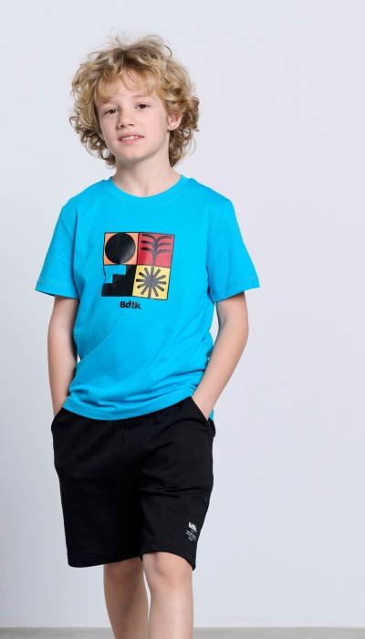 BodyTalk Παιδική βερμούδα για αγόρι μαύρη