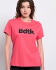 BodyTalk Γυναικεία κοντομάνικη μπλούζα βαμβακερή καρπουζί