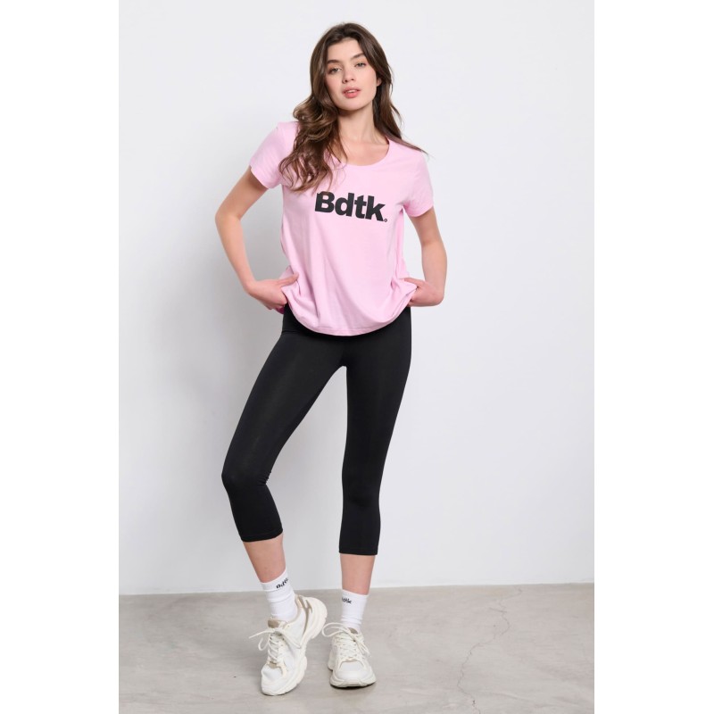 BodyTalk Γυναικείο κολάν κάπρι 3/4 βαμβακερό μαύρο BodyTalk Γυναικείο κολάν κάπρι 3/4 βαμβακερό μαύρο