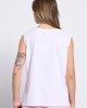 BodyTalk Γυναικεία αμάνικη μπλούζα άσπρη