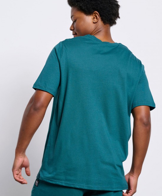 BodyTalk Ανδρική κοντομάνικη μπλούζα πετρόλ