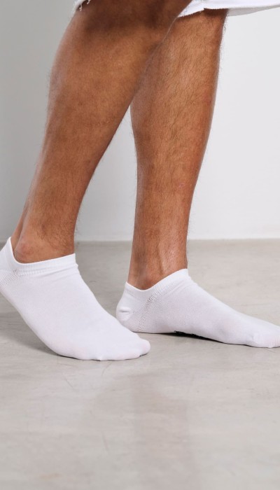 BodyTalk Unisex κάλτσες σοσόνια 2pack άσπρες