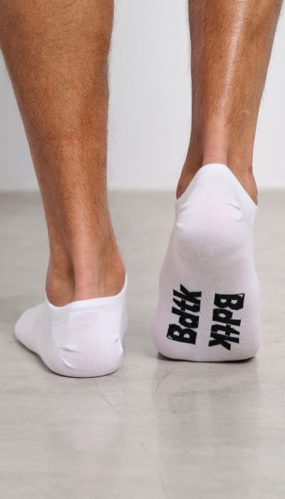 BodyTalk Unisex κάλτσες σοσόνια 2pack άσπρες