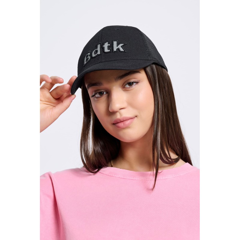 BodyTalk Unisex καπέλο jockey μαύρο BodyTalk Unisex καπέλο jockey μαύρο