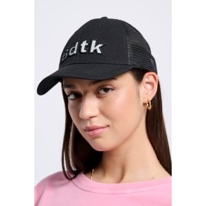 BodyTalk Unisex καπέλο jockey μαύρο
