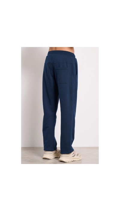 BodyTalk Ανδρικό παντελόνι jogger φόρμας φούτερ μπλε