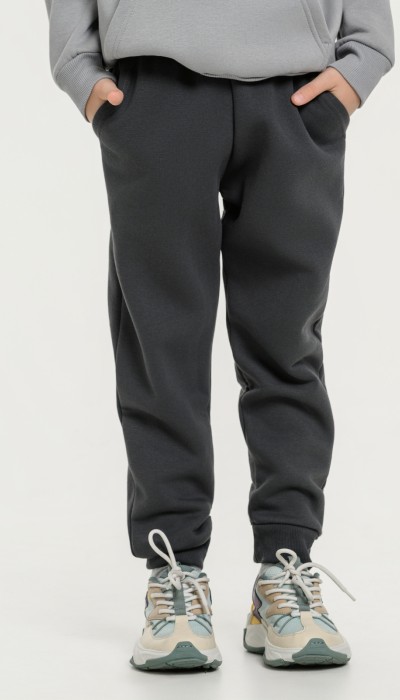 BodyTalk Unisex παιδικό παντελόνι φόρμας γκρι