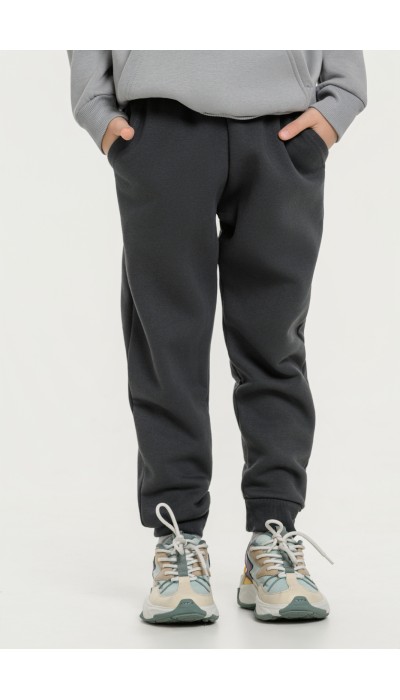 BodyTalk Unisex παιδικό παντελόνι φόρμας γκρι