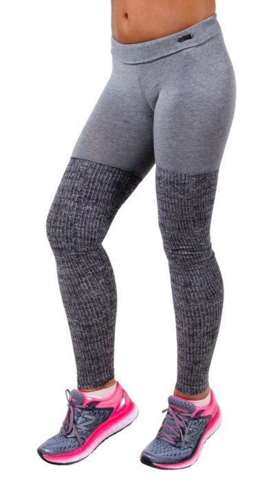 BodyTalk Γυναικείο κολάν χαμηλοκάβαλο γκρι