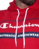 Champion Ανδρική μπλούζα με κουκούλα κόκκινη