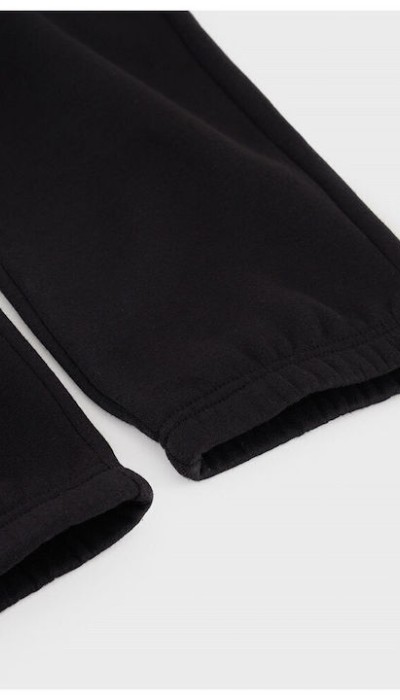 Champion Ανδρικό παντελόνι φούτερ με λάστιχο μαύρο