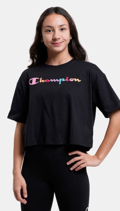 Champion girl's crewneck croptop 