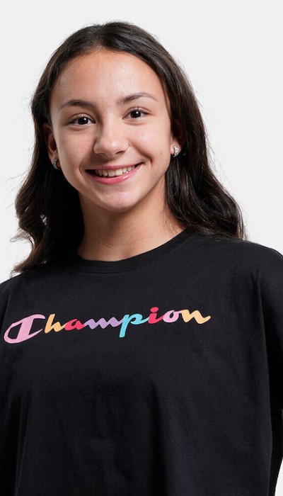 Champion girl's crewneck croptop 