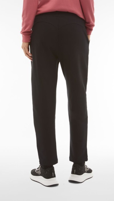 Freddy Γυναικείο παντελόνι φούτερ carrot fit μαύρο