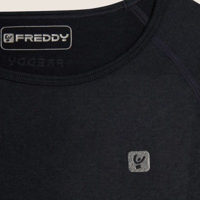 Freddy Γυανικεία Seamless Μπλούζα Μαύρη