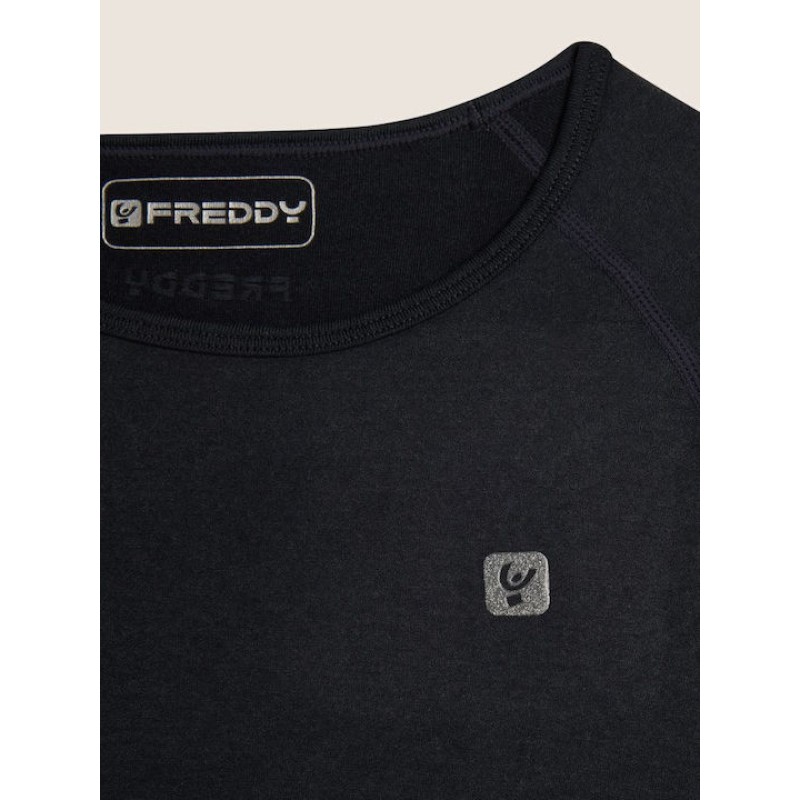 Freddy Γυανικεία Seamless Μπλούζα Μαύρη Freddy Γυανικεία Seamless Μπλούζα Μαύρη