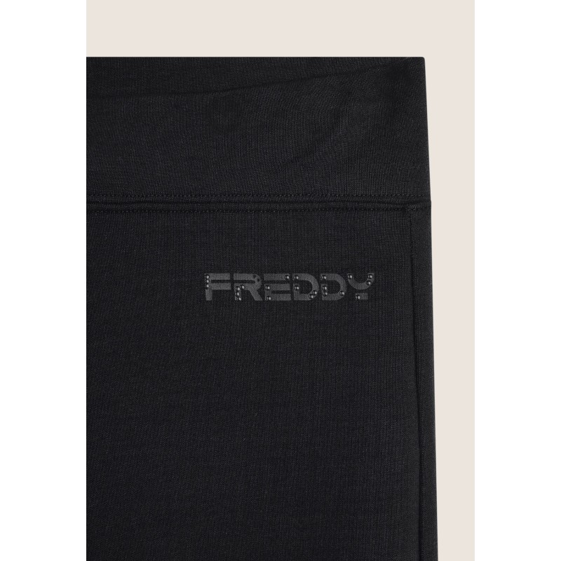Freddy Γυναικείο Παντελόνι Φλις Μαύρο Freddy Γυναικείο Παντελόνι Φλις Μαύρο