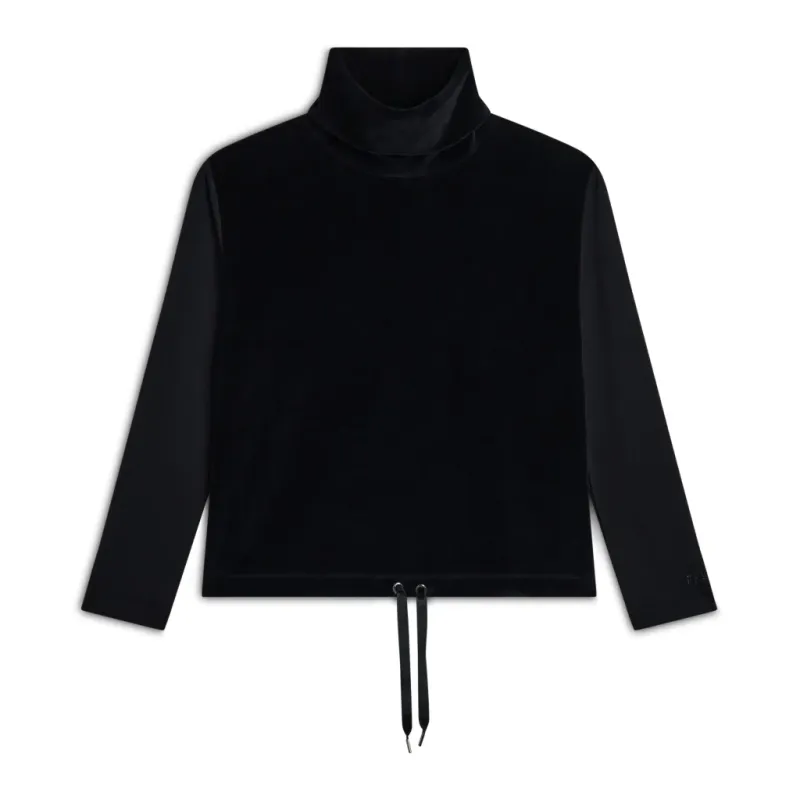 Freddy Γυναικεία Μπλούζα βελούδινη Ζιβάγκο με Στρας Μαύρη Freddy Γυναικεία Μπλούζα βελούδινη Ζιβάγκο με Στρας Μαύρη