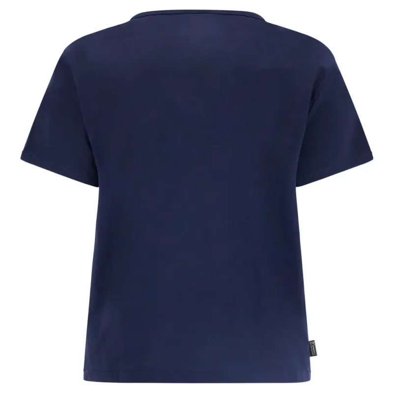 Freddy Γυναικεία oversized κοντομάνικη μπλούζα μπλε