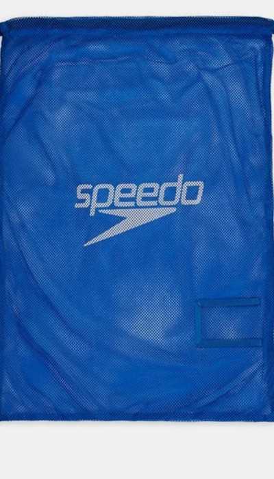 Speedo Τσάντα κολυμβητηρίου δίχτυ mesh bag μπλε 